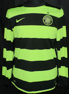 Celtic 2009-2011 away maglia completa